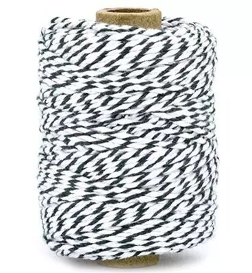Twine en coton - Vert fonc�