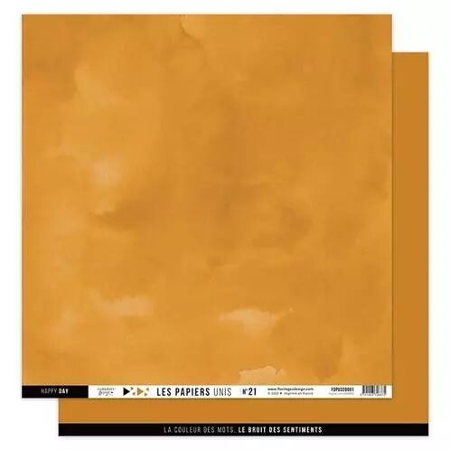Uni - Faux uni - Ambre - N�21