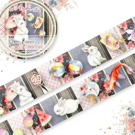 Washi tape - Moon Bunny - Memory Place