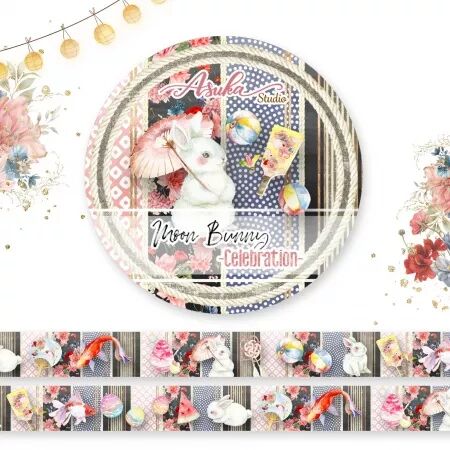 Washi tape - Moon Bunny - Memory Place
