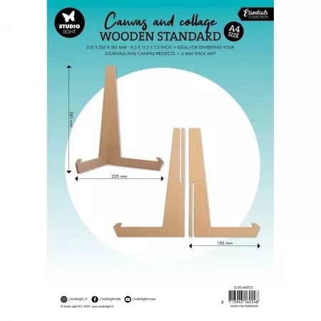 Wooden Stand - A4 - Studio Light