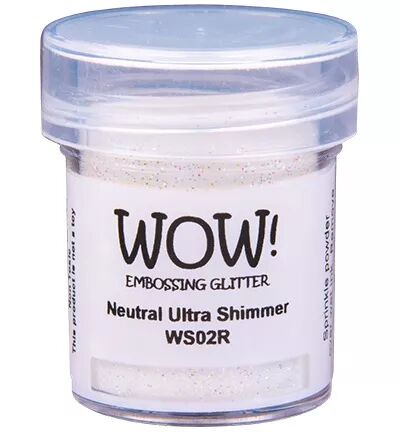 Wow! Embossing Powder -Neutral Ultra Shimmer