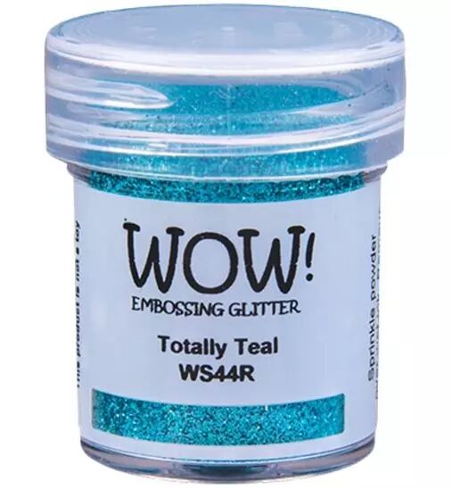 Wow! Embossing Powder Glitter - Totally Teal