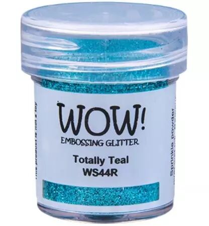 Wow! Embossing Powder Glitter - Totally Teal