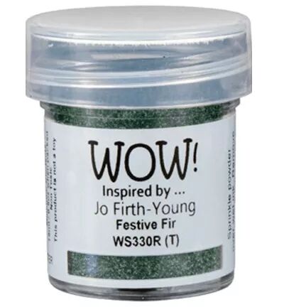 Wow! Poudre � embosser -  Festive Fir - Jo Firth-Young