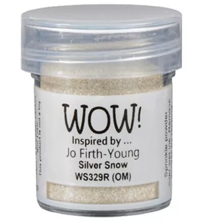 Wow! Poudre &agrave; embosser - Silver Snow