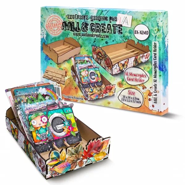 XL Memorydex Card Holder - aall and create